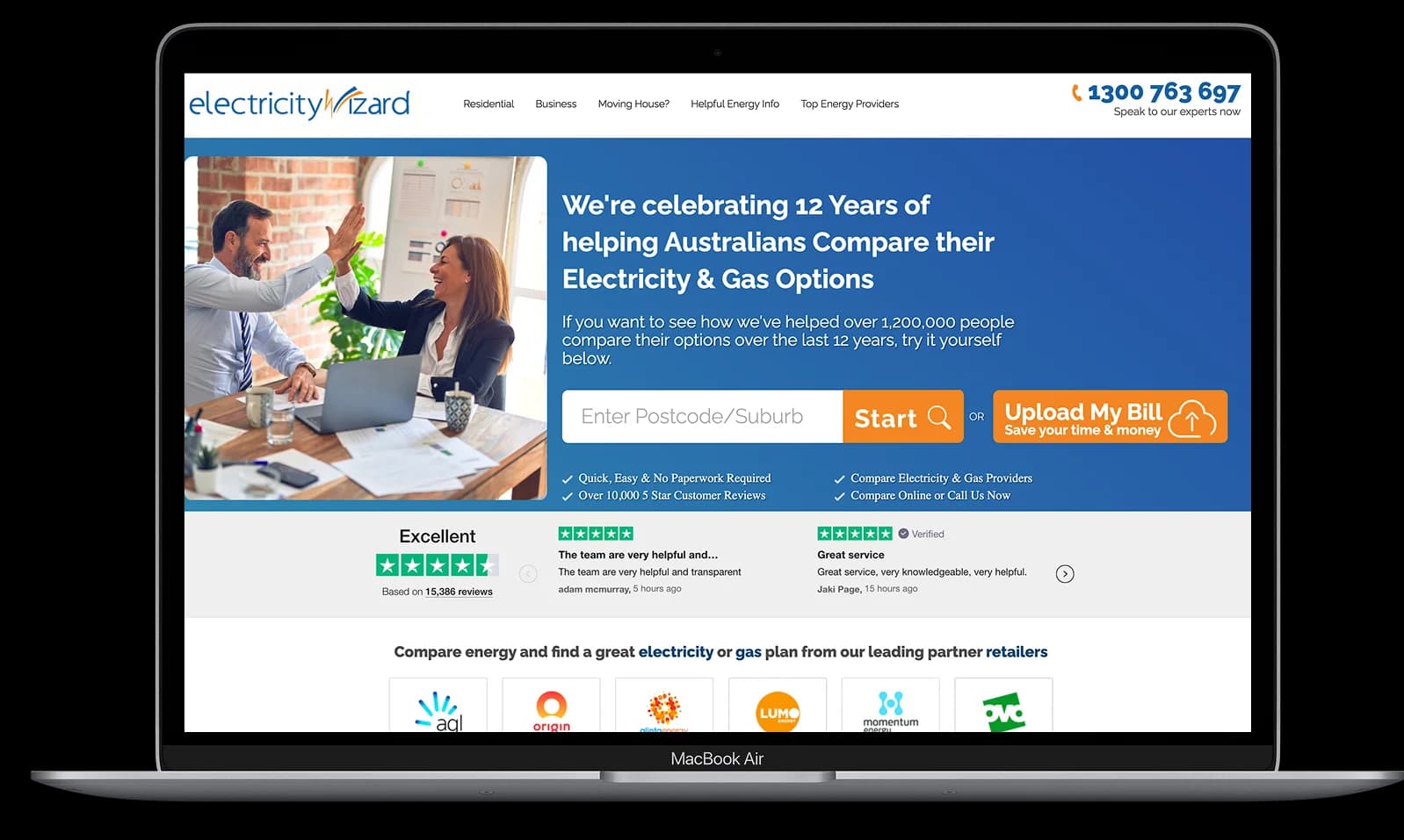 Electricitywizard business preview