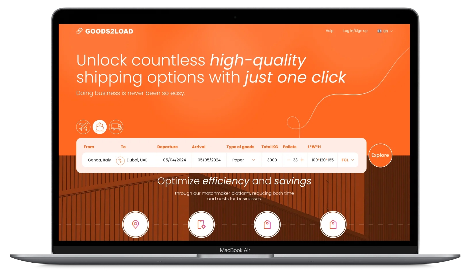 Goods2load business preview